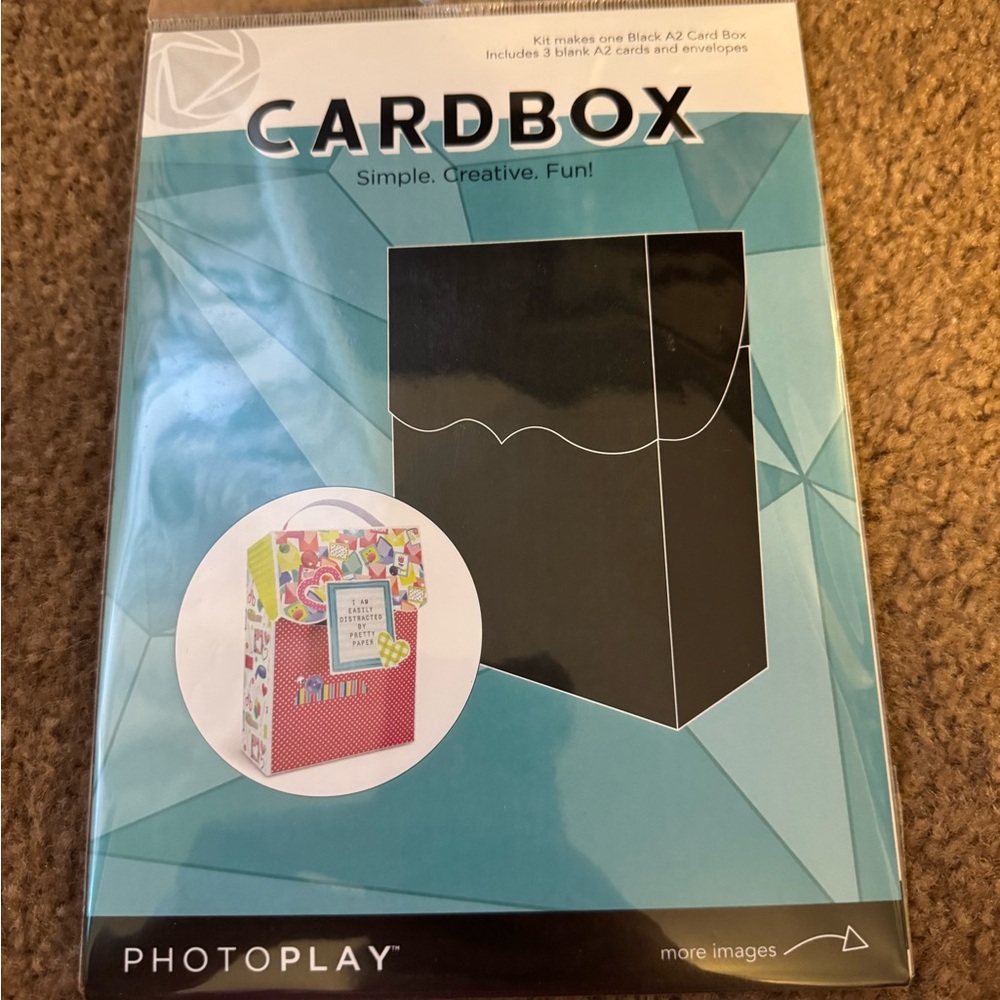 Cardbox Black PhotoPlay Card Box Kit